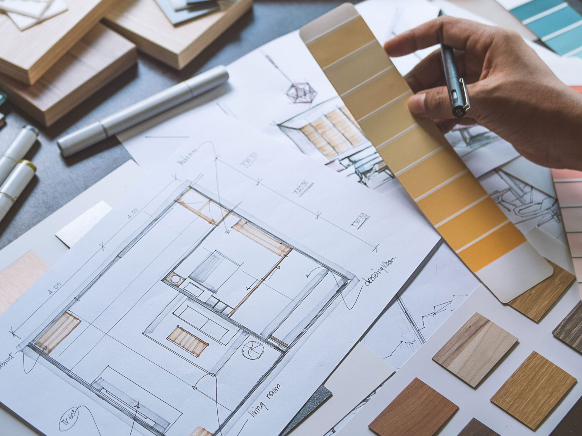 Malermeister Holboer: Raumplanung